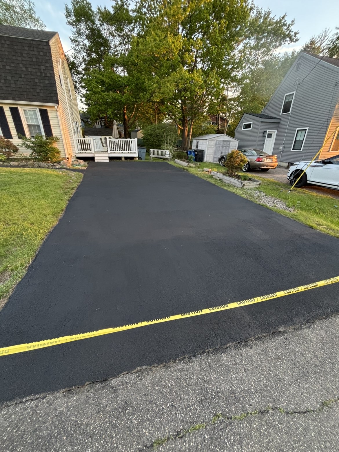 After sealcoating — York Beach