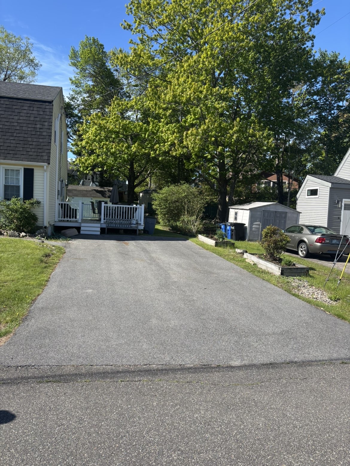 Before sealcoating — York Beach